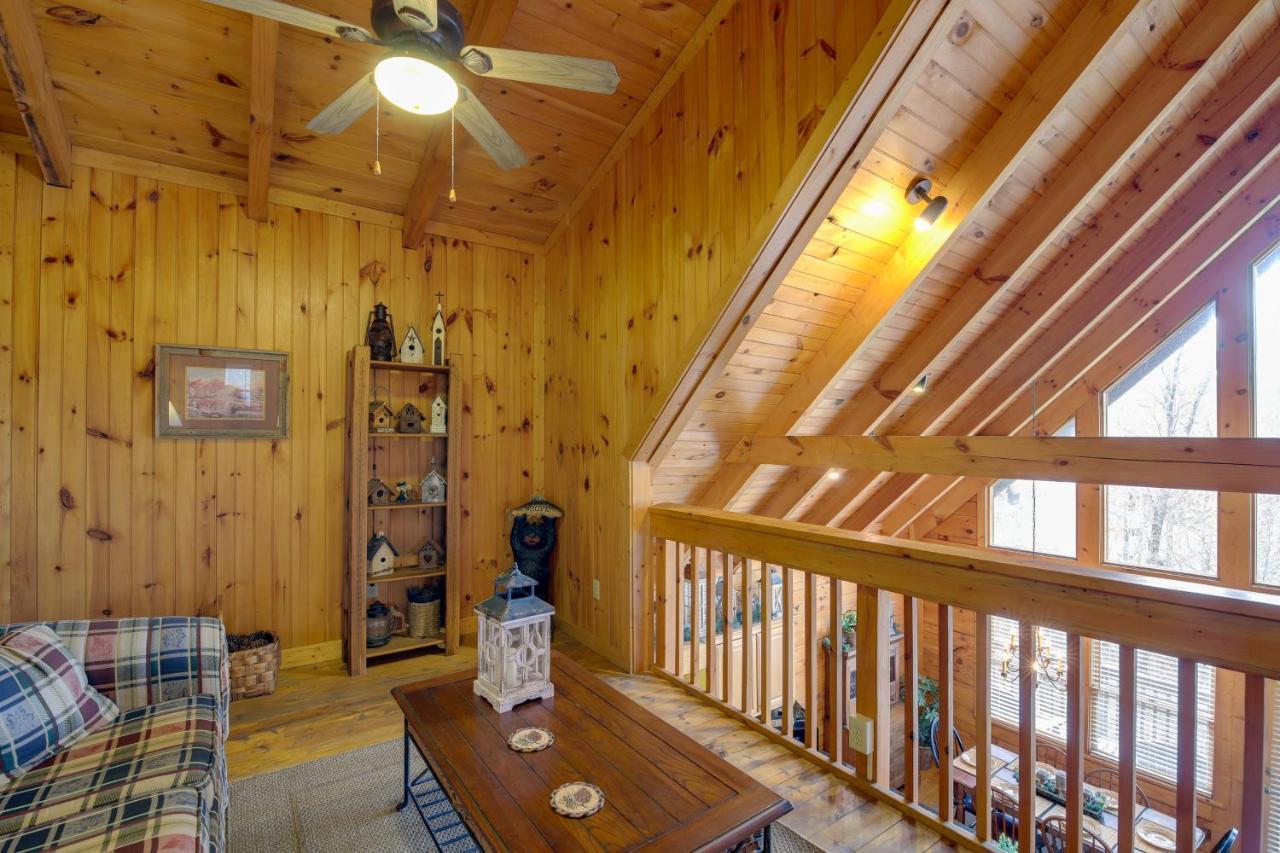 Smoky Mountains Cabin With Hot Tub, Deck And Views! Sevierville Extérieur photo
