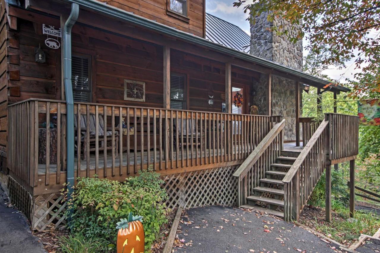 Smoky Mountains Cabin With Hot Tub, Deck And Views! Sevierville Extérieur photo